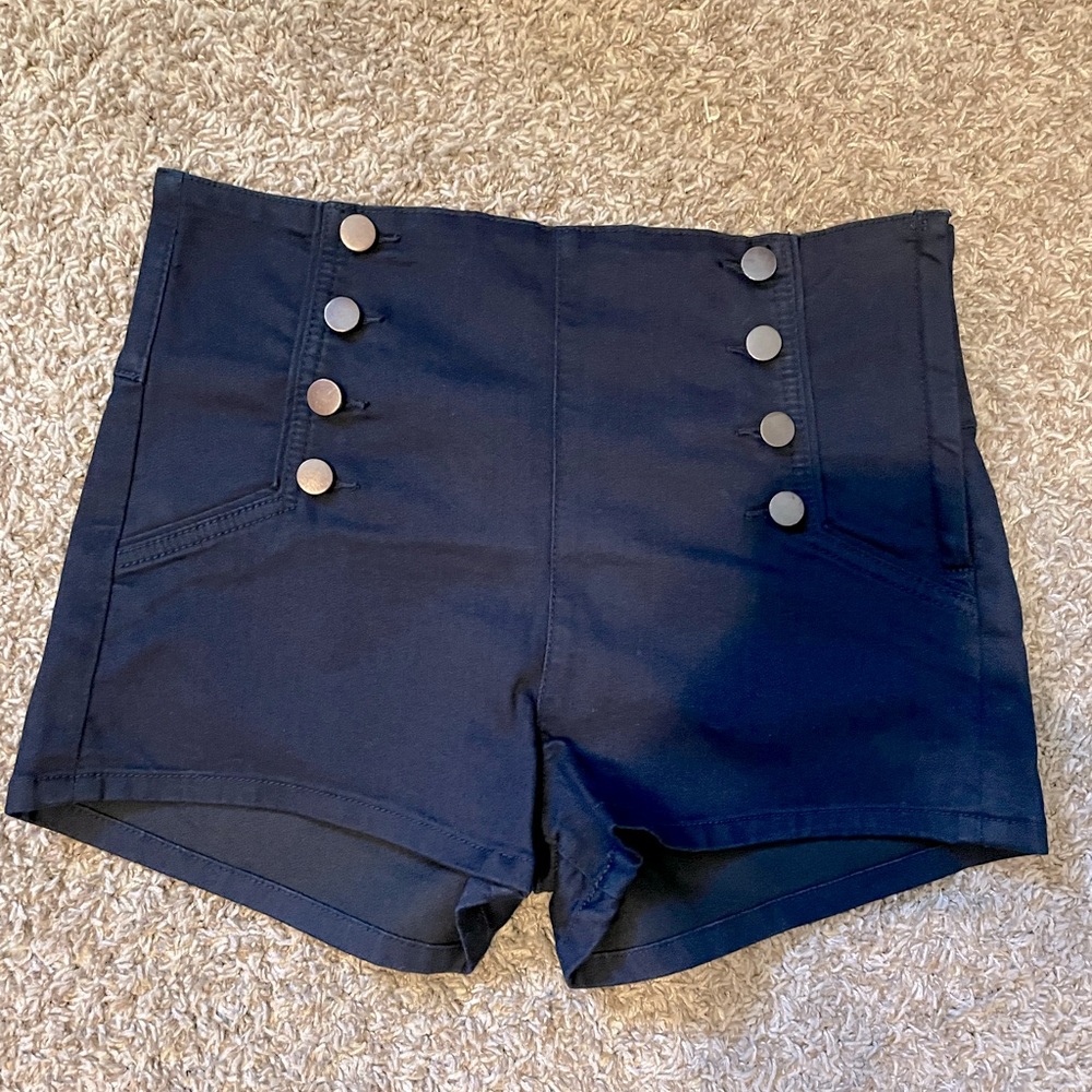 Pinup sailor F21 high waisted shorts